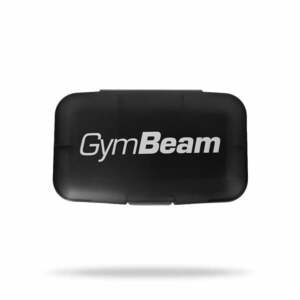 GymBeam Daily PillBox Black obraz