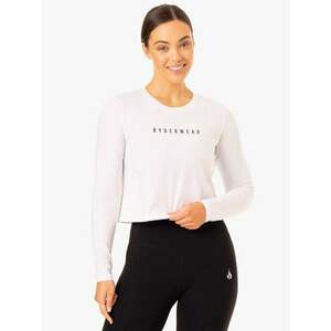 Ryderwear Dámské tričko Long Sleeve Top Foundation White obraz