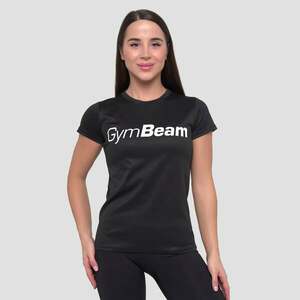 GymBeam Women‘s Mesh T-Shirt Essence Black obraz