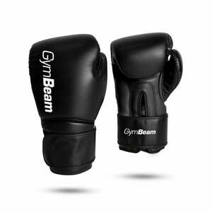 GymBeam Boxing Gloves Striker Black obraz