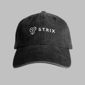 STRIX Washed Cap Black obraz