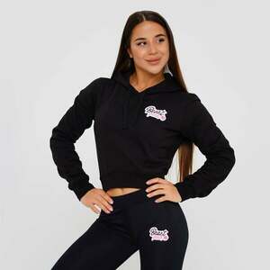 BeastPink Dámská mikina Crop Black obraz