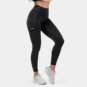 NEBBIA Dámske legíny Active High Waist Smart Pocket Black obraz