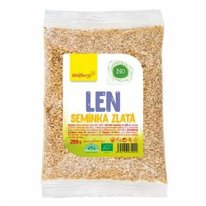 Wolfberry Lněné semínko zlaté BIO obraz