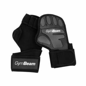GymBeam Fitness rukavice Heavy Grip Black obraz