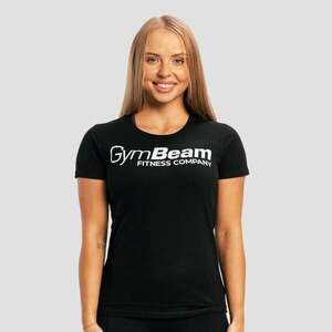 GymBeam Dámské tričko Fitness Black obraz