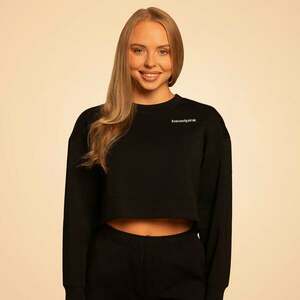 BeastPink Dámská mikina Grace Black obraz