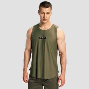 GymBeam Men‘s Combat Tank Top Olive Grey obraz
