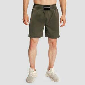 GymBeam Combat Boxing Shorts Olive Grey obraz