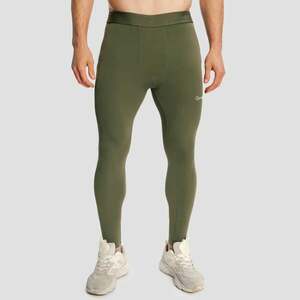 GymBeam Men‘s Combat Leggings Olive Grey obraz