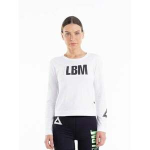 LABELLAMAFIA Dámské tričko s dlouhým rukávem Highlight White obraz