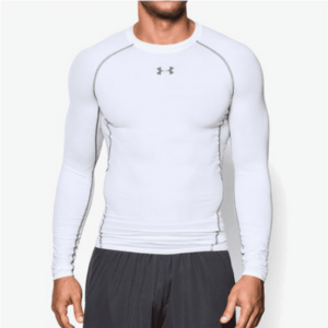 Under Armour Kompresní tričko HG Armour LS White obraz