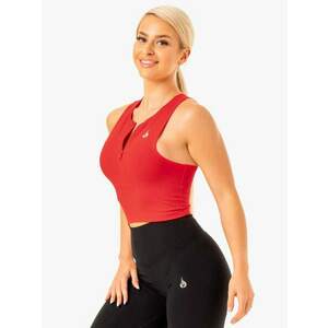 Ryderwear Dámské tílko Zip Up Reflex Red obraz