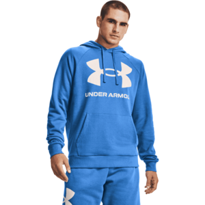 Under Armour Rival Fleece Big Logo HD modrá obraz