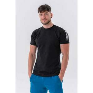 NEBBIA Pánské tričko Sporty Fit Essentials Black obraz