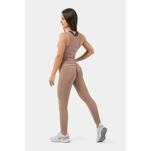 NEBBIA Dámské legíny Sporty Smart Pocket High-Waist Brown obraz