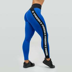 NEBBIA Dámské legíny ICONIC High Waist Blue obraz