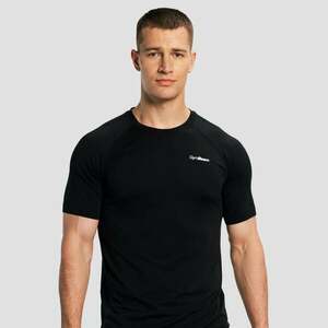 GymBeam Men‘s Pulse X Running T-shirt Black obraz