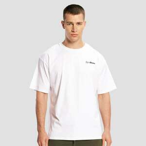 GymBeam Limitless Oversized T-Shirt White obraz