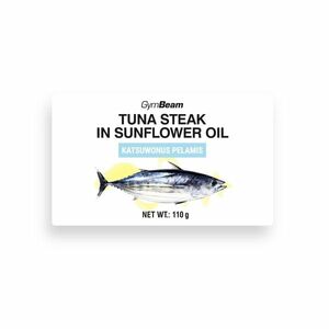 GymBeam Tuna steak in sunflower oil obraz