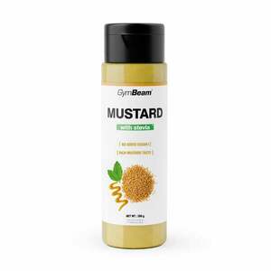 GymBeam Mustard with stevia sweetener obraz