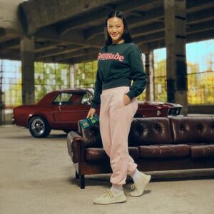 GymBeam Dámská mikina GymBabe Forest obraz