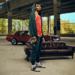 GymBeam Tepláky Base Forest obraz