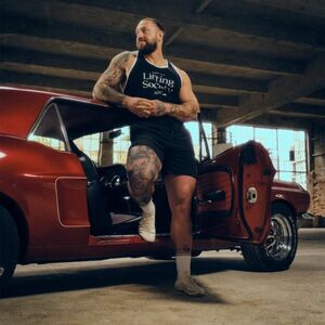 GymBeam Tílko Lifting Society Black obraz