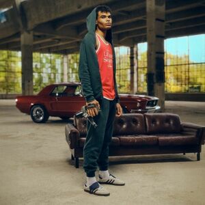 GymBeam Mikina se zipem Zone Forest obraz