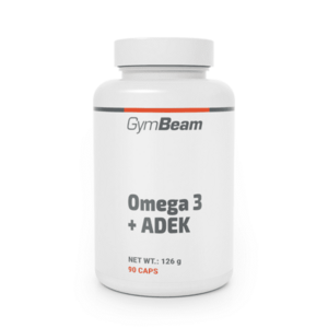 GymBeam Omega 3 + ADEK obraz