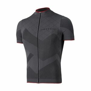 BIOTEX Cyklistický dres s krátkým rukávem - SOFFIO - šedá 3XL obraz