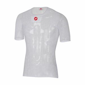 CASTELLI Cyklistické triko s krátkým rukávem - CORE MESH 3 - bílá 2XL obraz