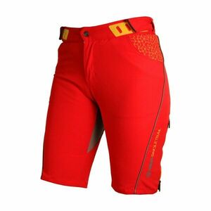 HAVEN Cyklistické kalhoty krátké bez laclu - SINGLETRAIL LADY - červená XS obraz