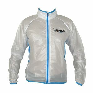 HAVEN Cyklistická voděodolná pláštěnka - RAINSHIELD - modrá/bílá 3XL obraz