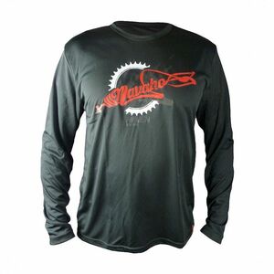 HAVEN Cyklistické triko s dlouhým rukávem - NAVAHO LONG MTB - červená/černá M obraz