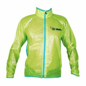 HAVEN Cyklistická voděodolná pláštěnka - RAINSHIELD - zelená/modrá 2XL obraz
