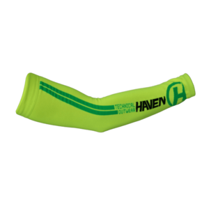 HAVEN Cyklistické návleky na ruce - SOFTIES - žlutá M-L obraz