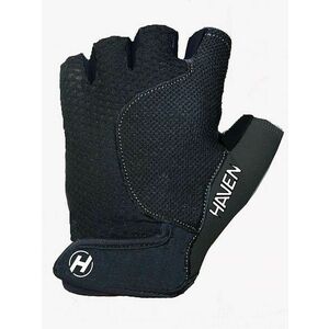 HAVEN Cyklistické rukavice krátkoprsté - KIOWA SHORT - černá obraz