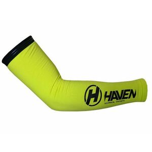 HAVEN Cyklistické návleky na ruce - NEO - zelená S obraz
