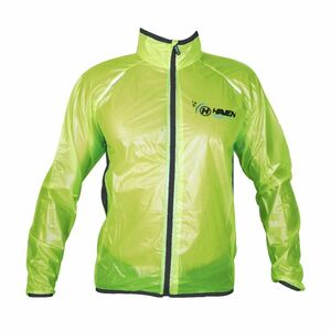 HAVEN Cyklistická voděodolná pláštěnka - RAINSHIELD - černá/zelená 3XL obraz