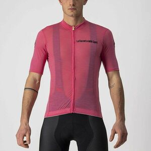 CASTELLI Cyklistický dres s krátkým rukávem - GIRO '21 MAGLIA ROSA - růžová 2XL obraz