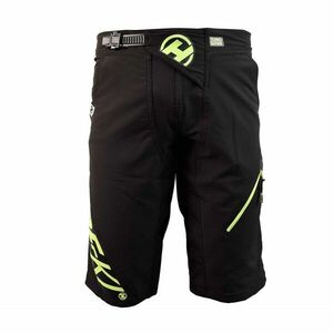 HAVEN Cyklistické kalhoty krátké bez laclu - RIDE-KI SHORT - zelená/černá 2XL obraz