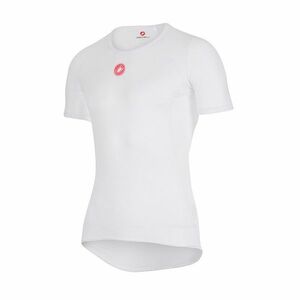 CASTELLI Cyklistické triko s krátkým rukávem - PRO ISSUE - bílá M obraz