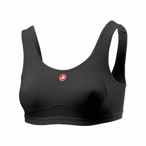 CASTELLI Podprsenka - ROSSO CORSA - černá M obraz