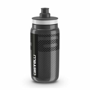 CASTELLI Cyklistická láhev na vodu - FLY TEAM 550 ML - šedá obraz