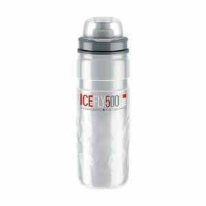 ELITE Cyklistická láhev na vodu - ICE FLY MTB 500 ml - transparentní obraz