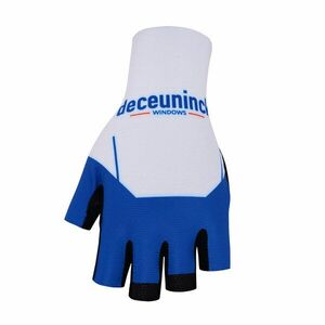 BONAVELO Cyklistické rukavice krátkoprsté - QUICKSTEP - modrá 2XL obraz