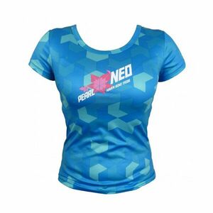 HAVEN Cyklistický dres s krátkým rukávem - PEARL NEO LADY MTB - světle modrá 2XL obraz