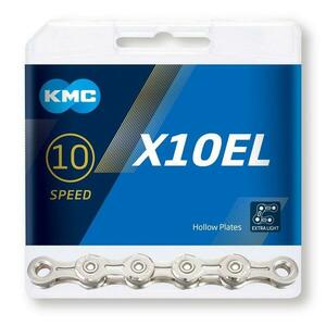 KMC X10EL Silver 10 Speed ​​Chain, Řetěz, Velikost: Univerzální velikost obraz