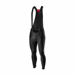 CASTELLI Cyklistické kalhoty dlouhé s laclem - SORPASSO RoS WINTER - černá 3XL obraz